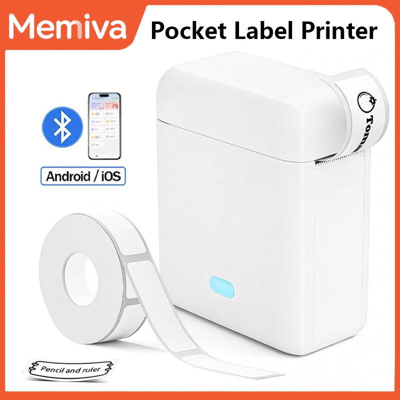 Commercial Printing Labels - L12ラベルプリンター ポータブルサーマルプリンター インクレスミニステッカーメーカー 粘着ラベルプリンター 価格タグ用 P15
