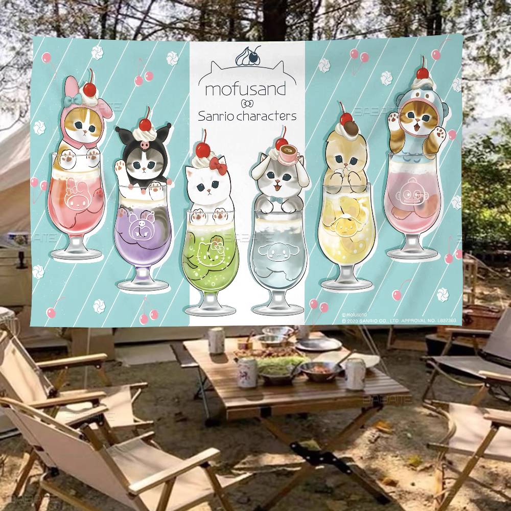 Commercial Banner Printing - M-Mofusand C-Cat 高度印刷商業広告旗会社パーティーバナー