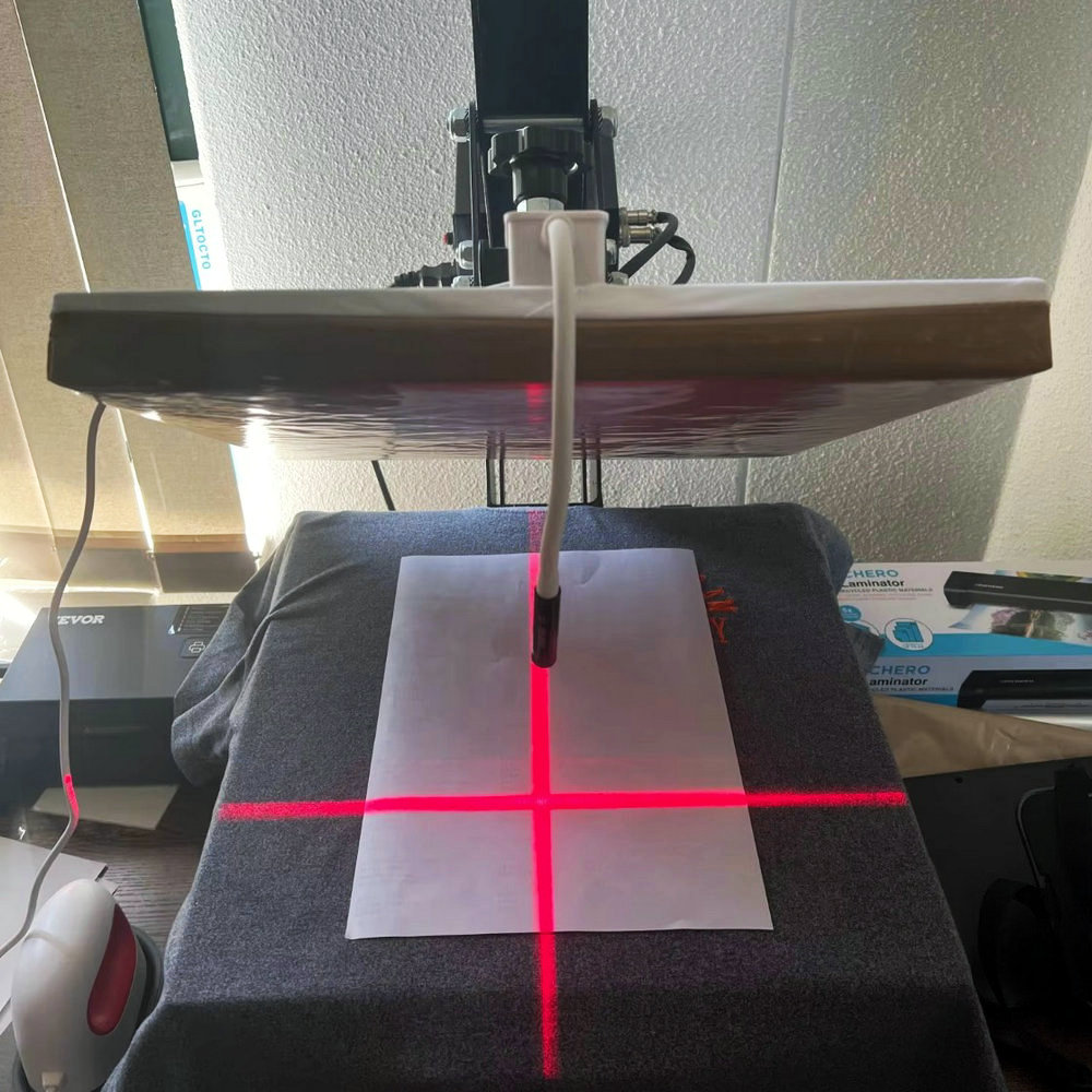Commercial Printing Press - USBレーザーロケーター DTFプリント DTG印刷 縫製位置決めキット 熱プレス LEDライト