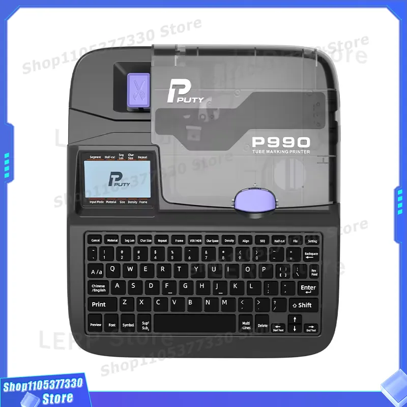 Commercial Printing Labels - P990デジタルケーブルラベルプリンター、業務用熱収縮チューブバーコード印刷機（ワイヤーマーキング、工業用）