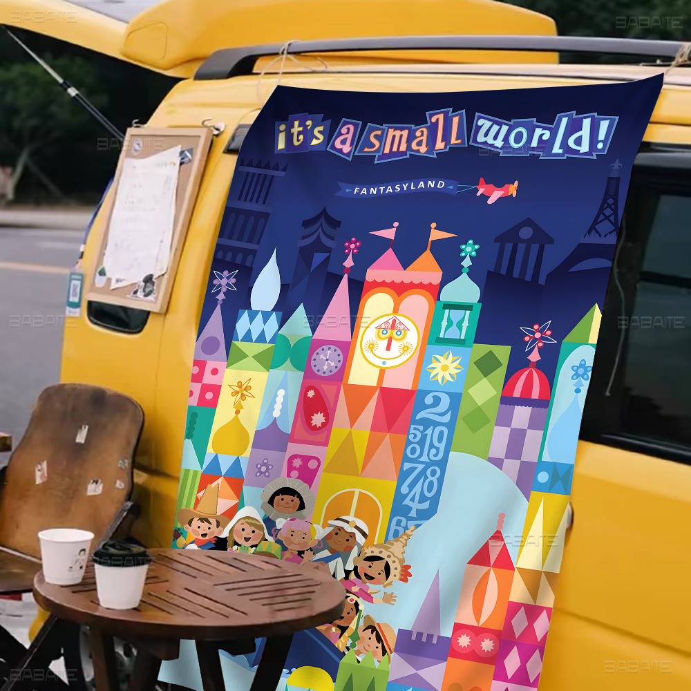 Commercial Banner Printing - 小さな世界の企業向け印刷広告旗・会社パーティー用バナー