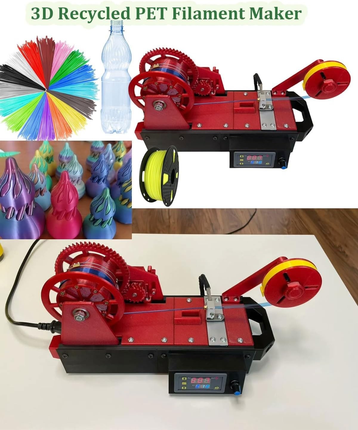 広電圧対応デスクトップ3Dプリンターフィラメント押出装置DI - Commercial Printing Process のレビューと価格