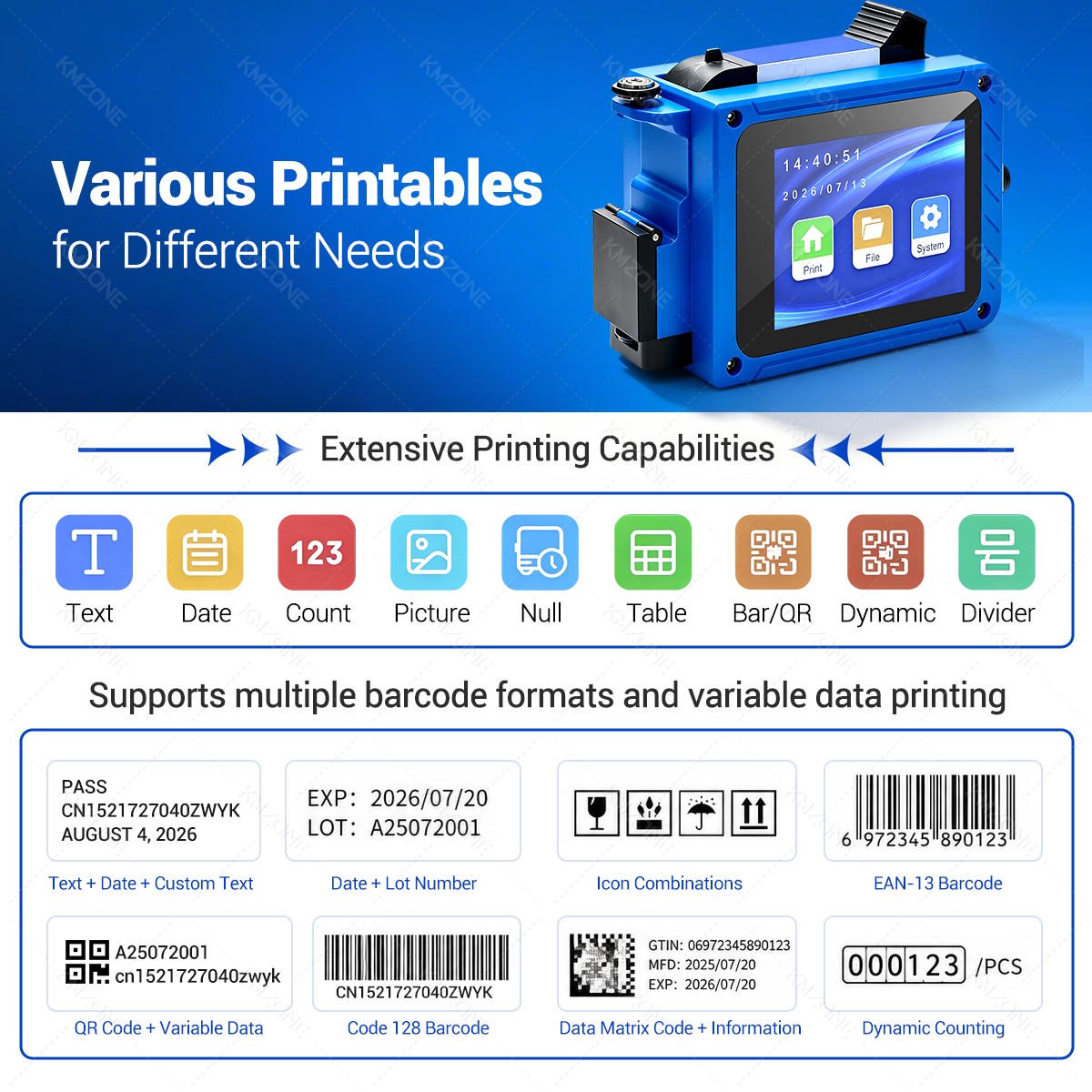 12.7mmインクジェット転写プリンター、Bluetooth - Commercial Printing Labels のレビューと価格