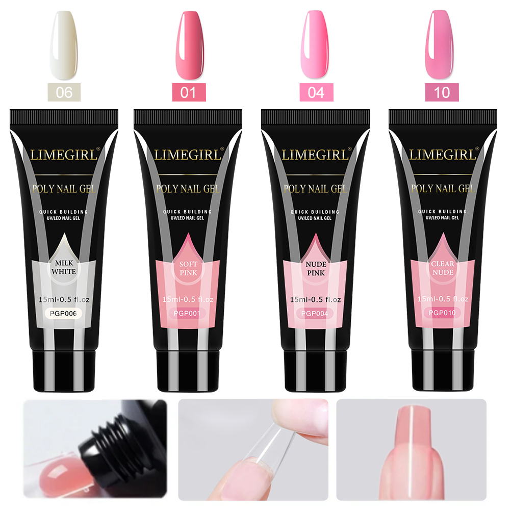 LIMEGIRL 8mlジェルネイルポリッシュキット、UVネ - Exposure Unit Uv のレビューと価格