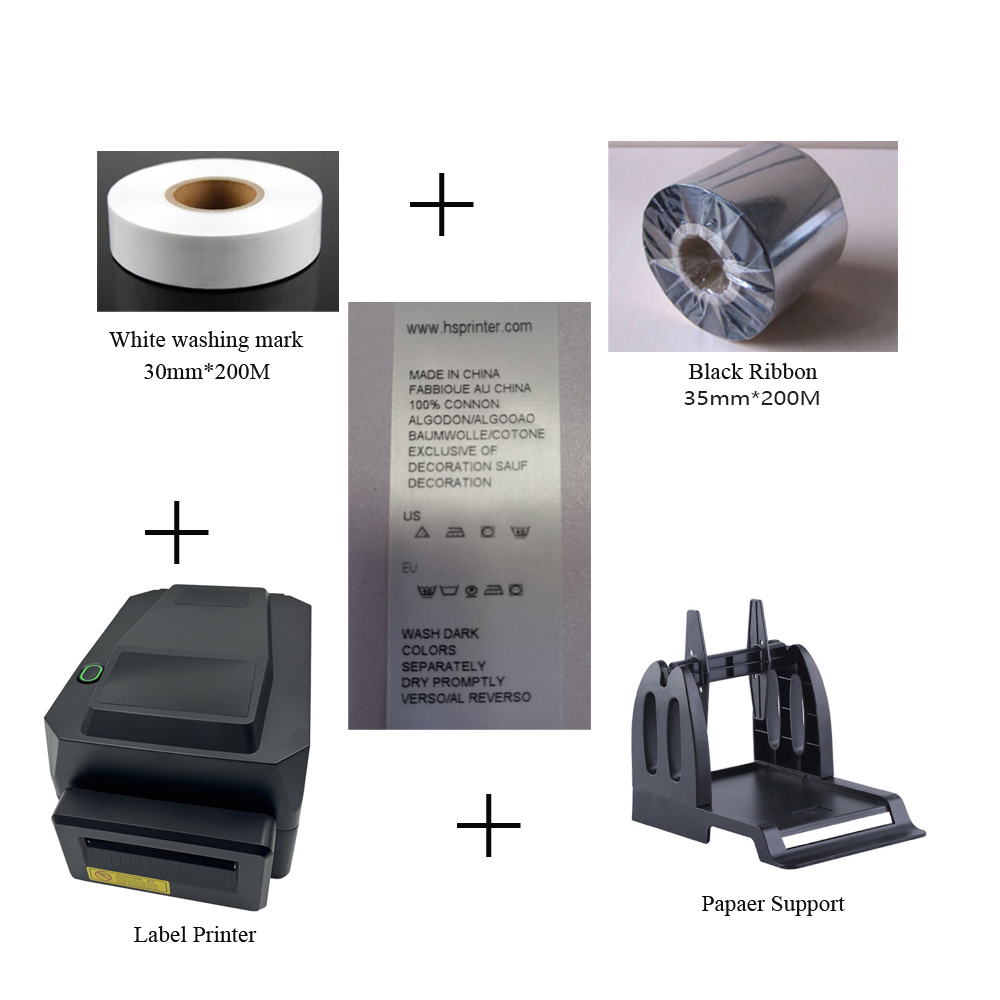 新型熱転写プリンター 衣類ラベル デスクトップラベル 洗濯表 - Commercial Printing Labels のレビューと価格