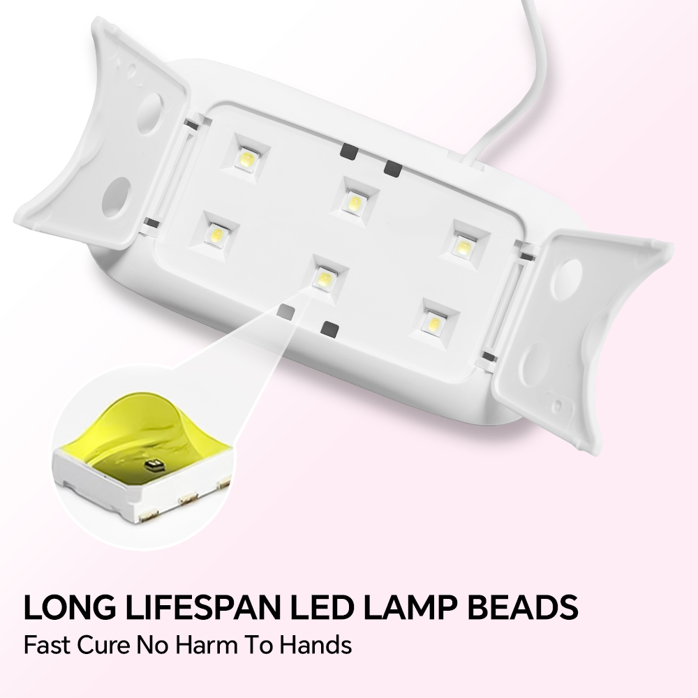 プロ仕様UV LEDネイルランプ、USB給電式ネイル硬化ライ - Exposure Unit Uv のレビューと価格