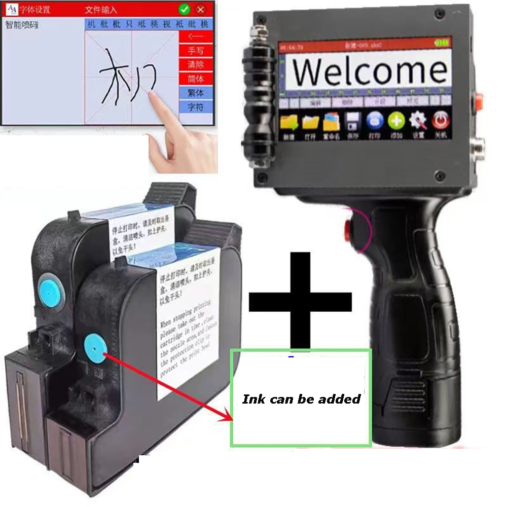 ハンドヘルド50mm大型フォント印字機インクジェットプリンタ - Commercial Printing Labels のレビューと価格