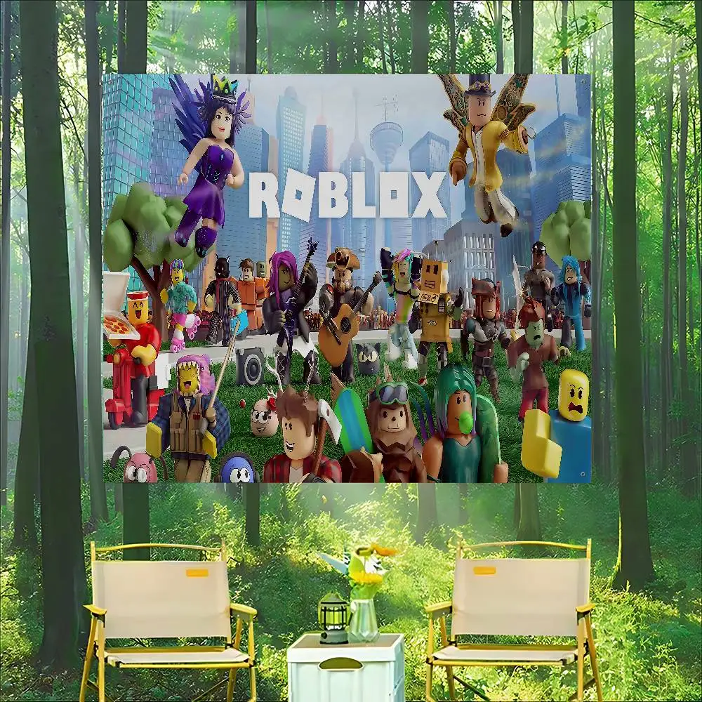 R-Robloxゲームアドバンスドプリント商業広告旗会社パー - Commercial Banner Printing のレビューと価格