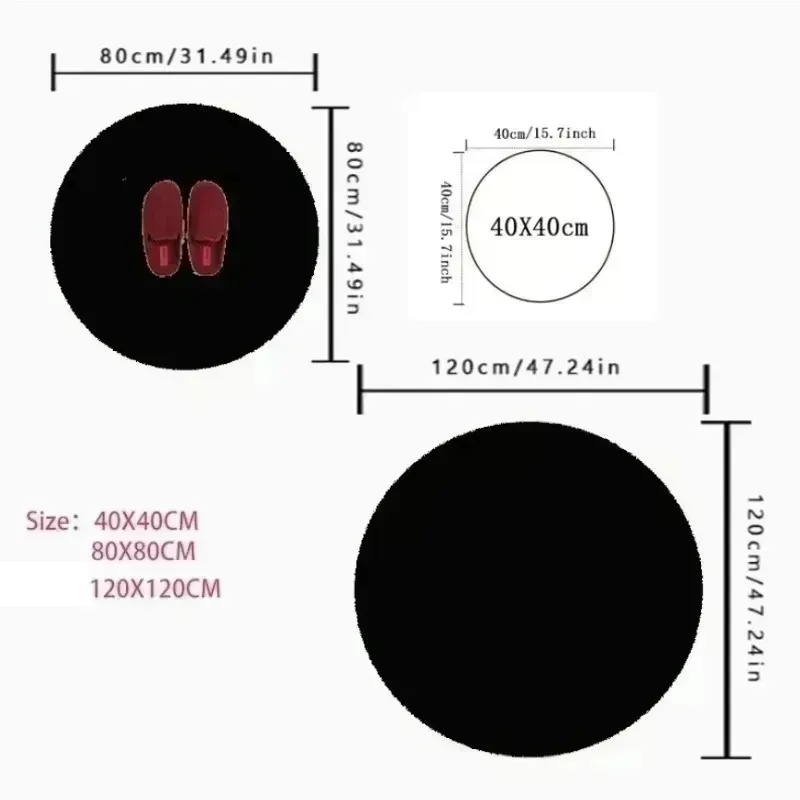 かわいいウサギクマケーキプリントラウンドラグソフト滑り止めカ - Wholesale Commercial Printing のレビューと価格