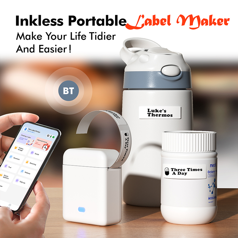L12ラベルプリンター ポータブルサーマルプリンター インク - Commercial Printing Labels のレビューと価格