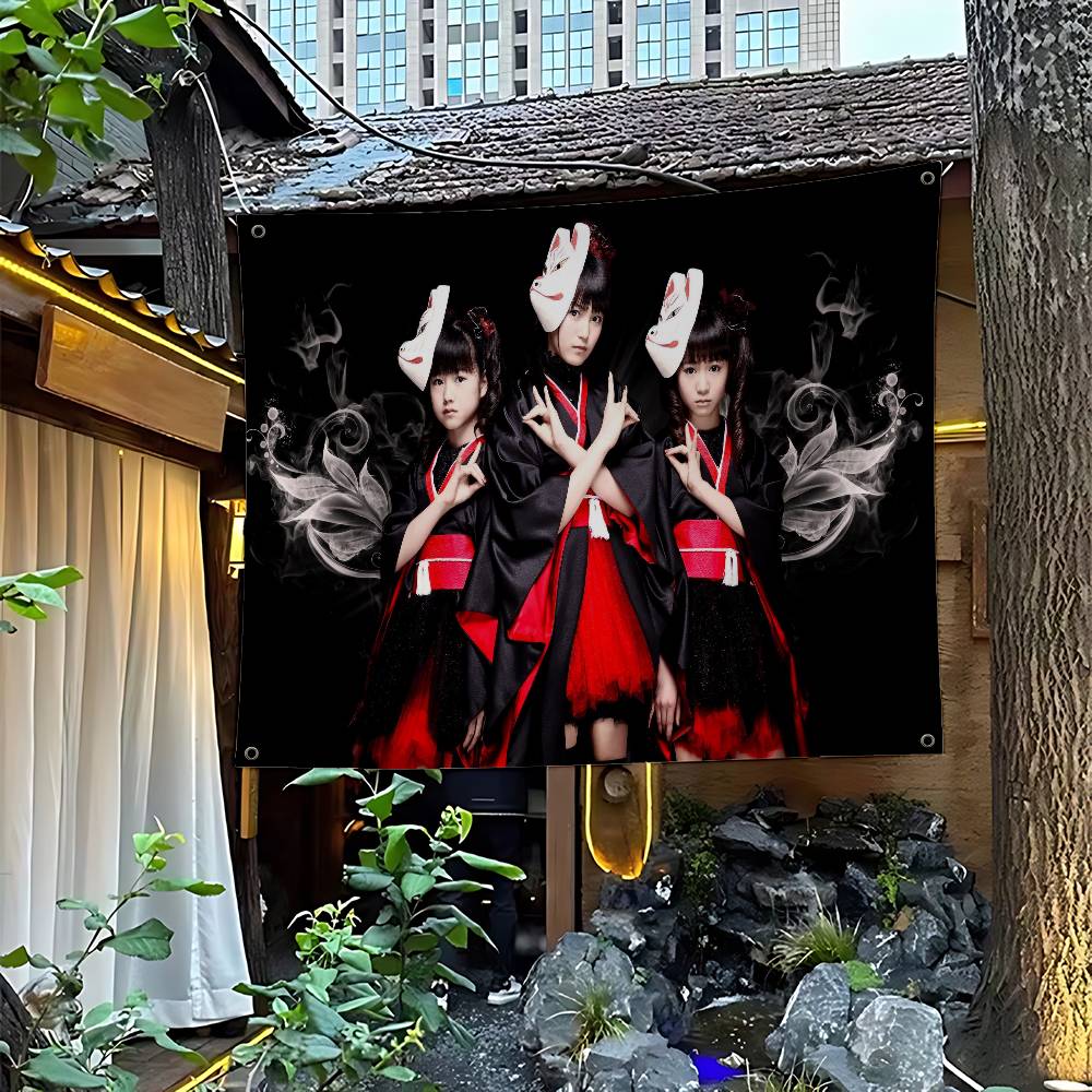 クラシックかわいいメタルバンド B-Babymetal 高度 - Commercial Banner Printing のレビューと価格