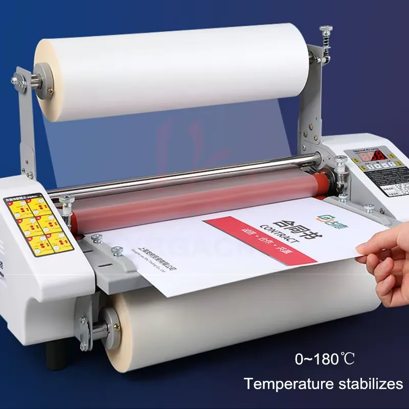 ホットセール ラミネート機 4ローラー 冷温ラミネーター A - Laminator Cold Roll のレビューと価格