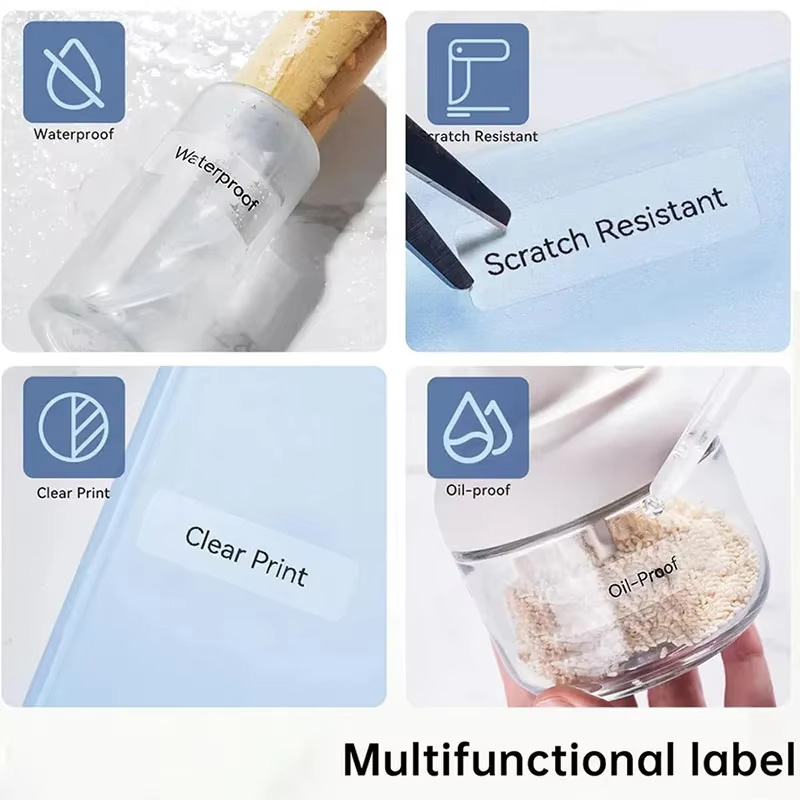 Niimbot公式ラベルステッカー用紙10ロールホワイトテー - Commercial Printing Labels のレビューと価格