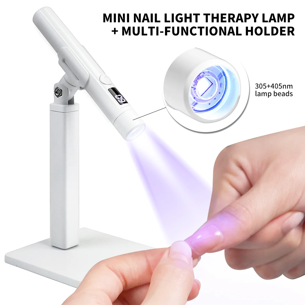 ミニネイルアート UV LED ライト充電式ディスプレイポー - Exposure Unit Uv のレビューと価格