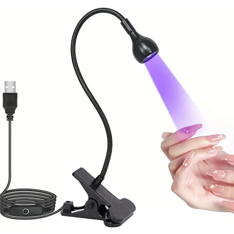 ポータブル LED UV 硬化ライトマニキュアジェルクリップ - Exposure Unit Uv のレビューと価格