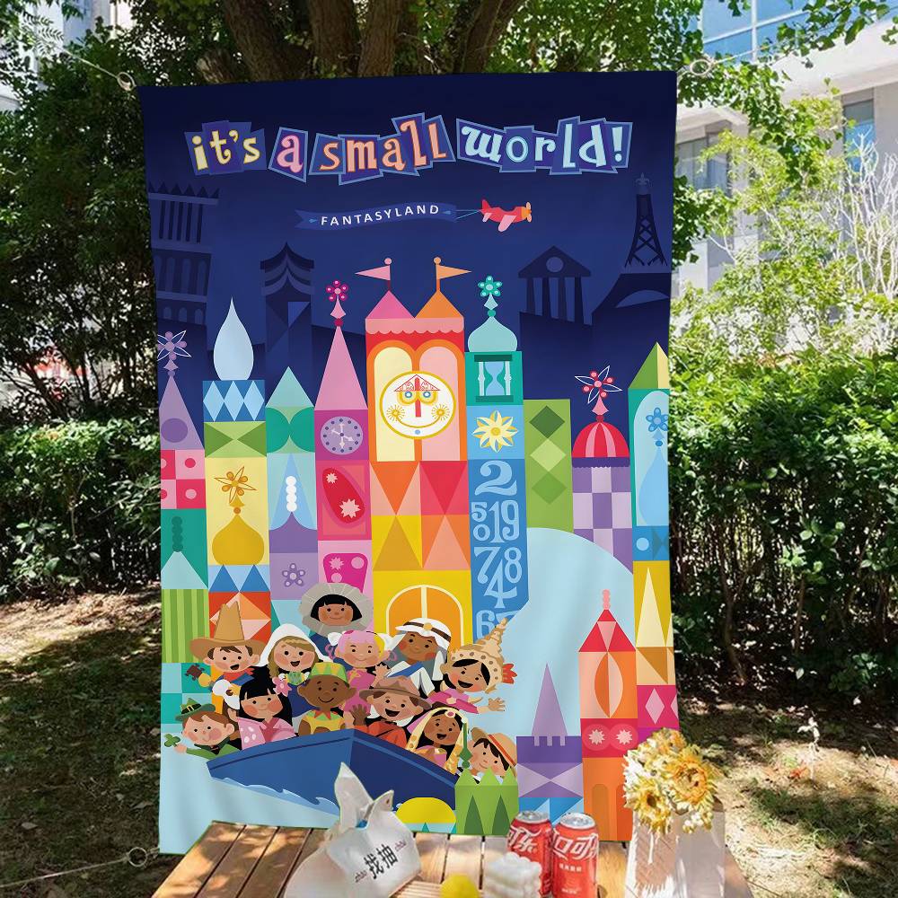 小さな世界の企業向け印刷広告旗・会社パーティー用バナー - Commercial Banner Printing のレビューと価格